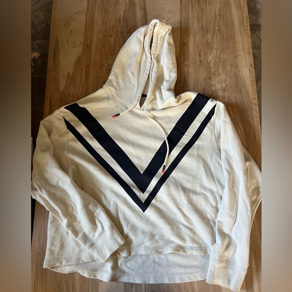 French Terry Chevron Hoodie